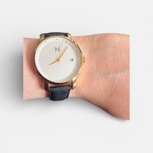 MVMT Gold and Black Women’s Watch
